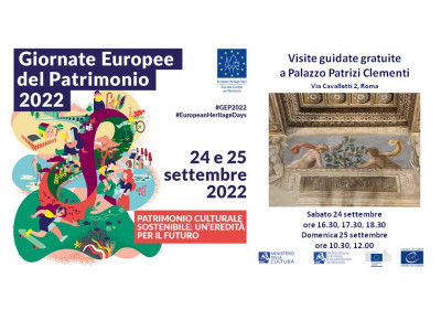 cover Le GEP a Palazzo Patrizi Clementi. Apertura straordinaria